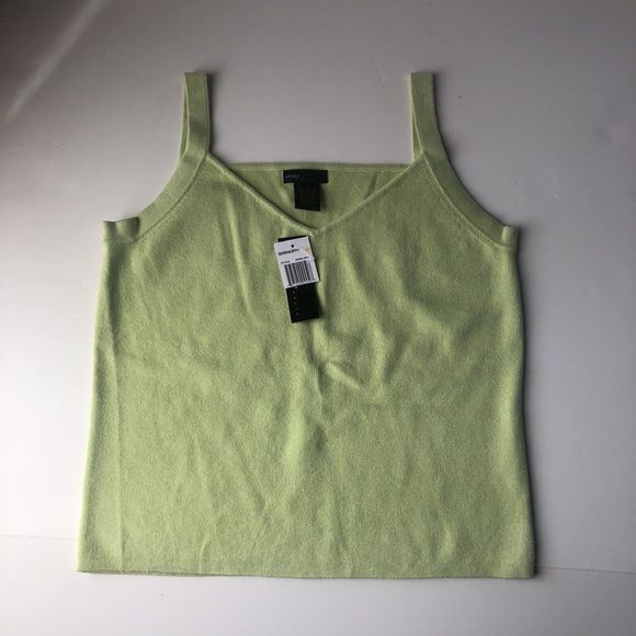 Grace Elements Spring Apple V Neck Knit Tank Medium - Picture 1 of 12